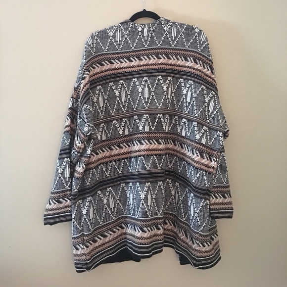 Native Patterned Cardigan - Picture 2 of 4