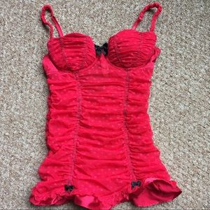 NWT VS red lingerie