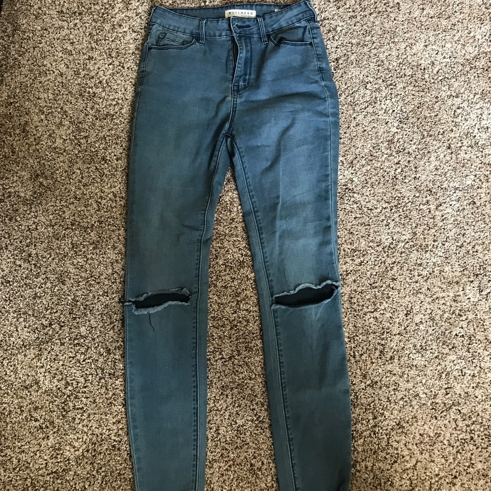 Light blue skinny jean