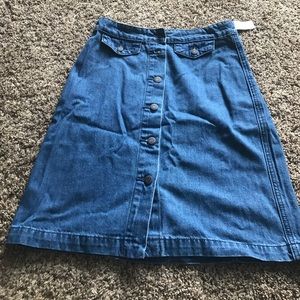 Old Navy denim skirt