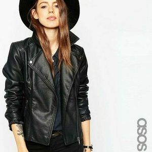 ASOS Tall Ultimate Biker Jacket