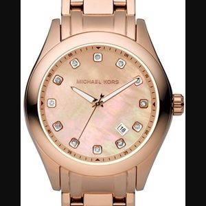 Michael Kors Rose Gold-Tone Watch