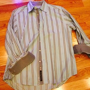 Robert Graham button down men's dress shirt