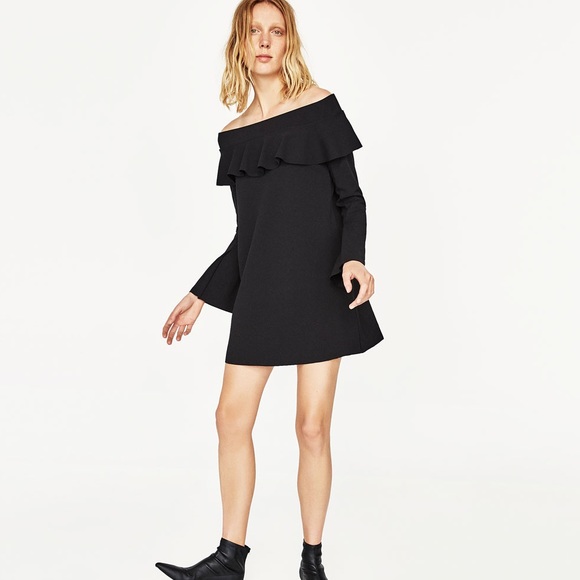 Zara Dresses & Skirts - NWT Zara Off the Shoulder Dress