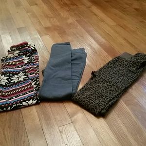 Bundle 3 leggings