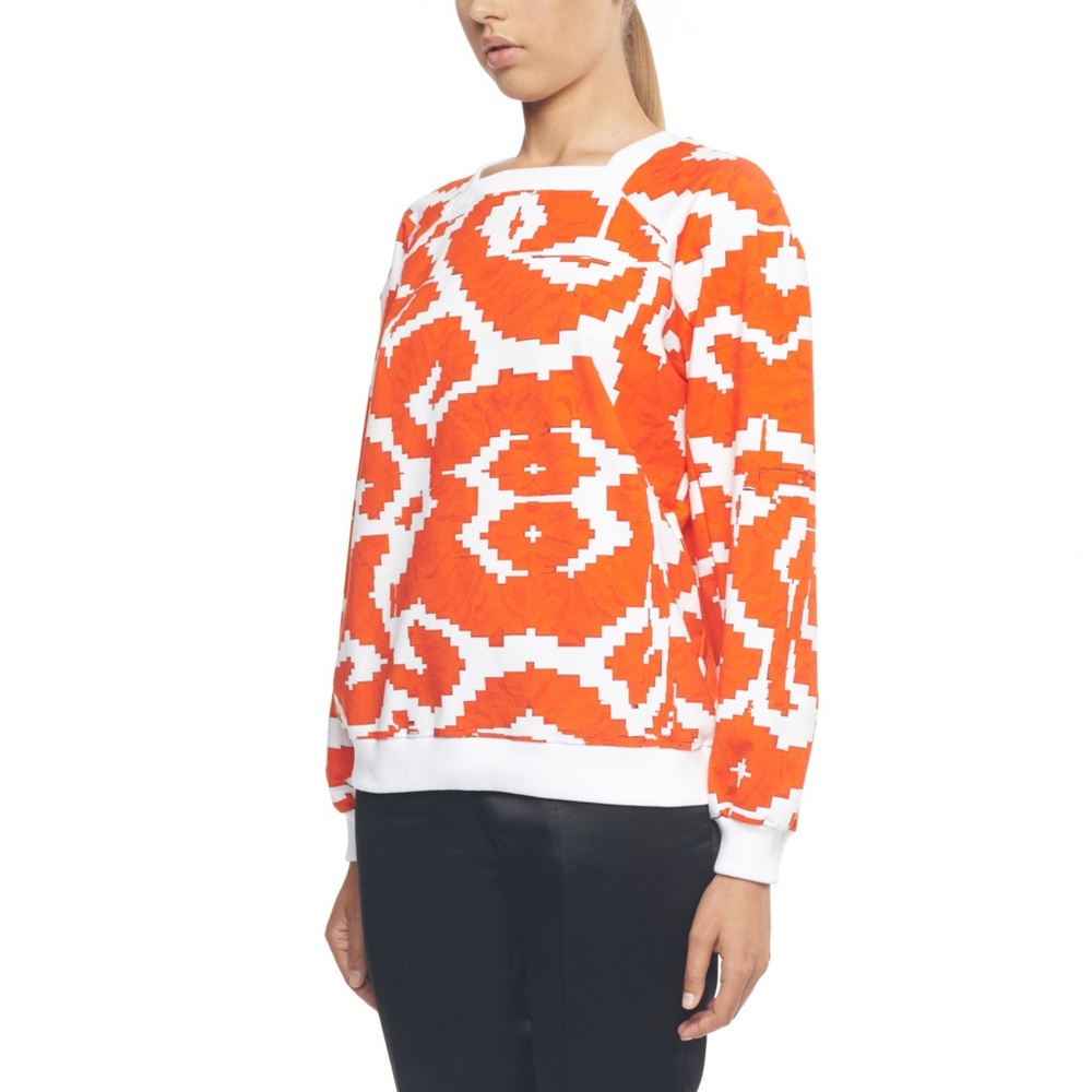 SATURATED PATTERN SWEATSHIRT - Picture 2 of 7