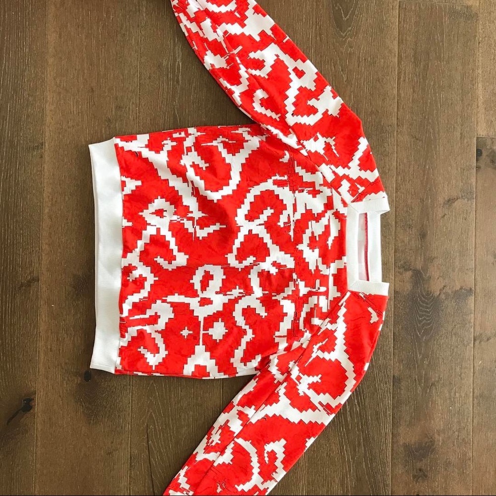 SATURATED PATTERN SWEATSHIRT - Picture 4 of 7