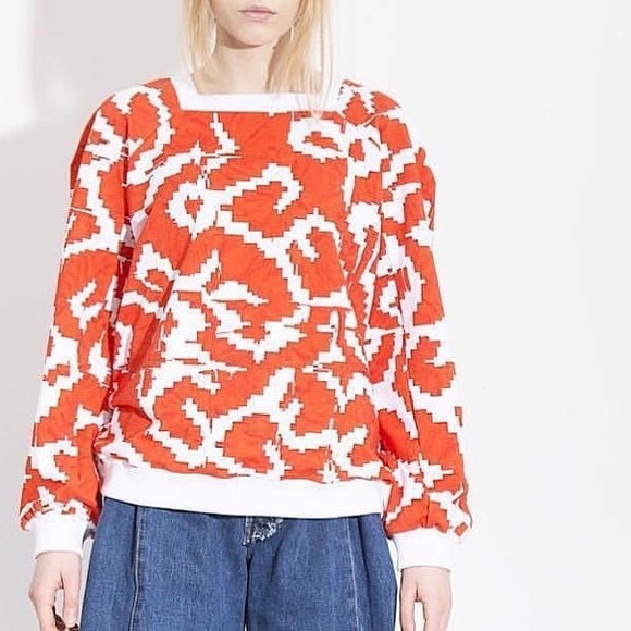 SATURATED PATTERN SWEATSHIRT - Picture 5 of 7