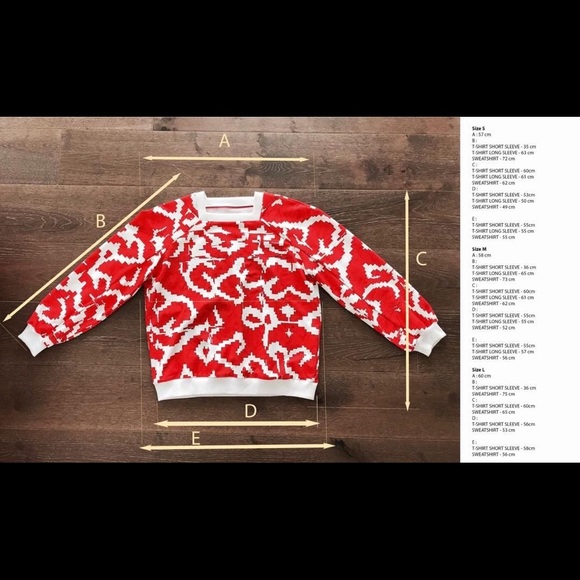 SATURATED PATTERN SWEATSHIRT - Picture 6 of 7