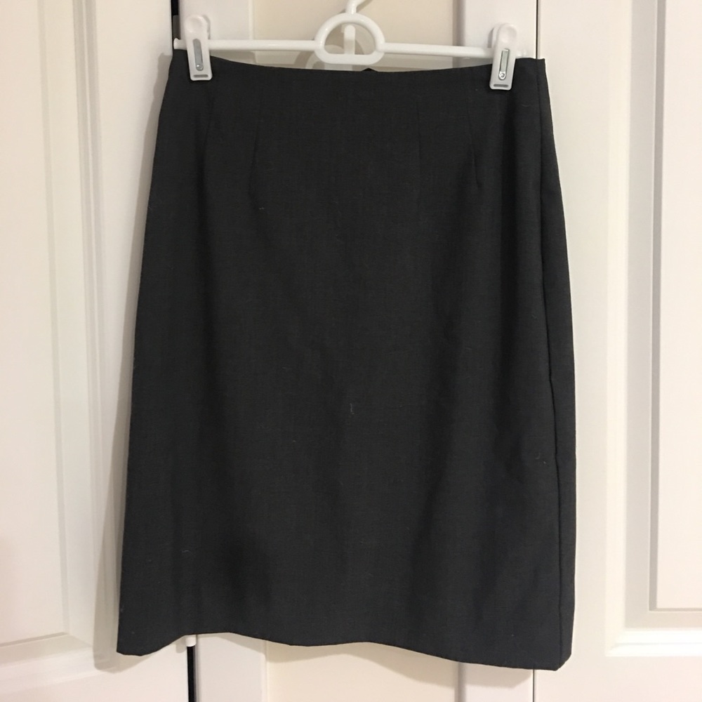 Charcoal Gray H&M Pencil Skirt