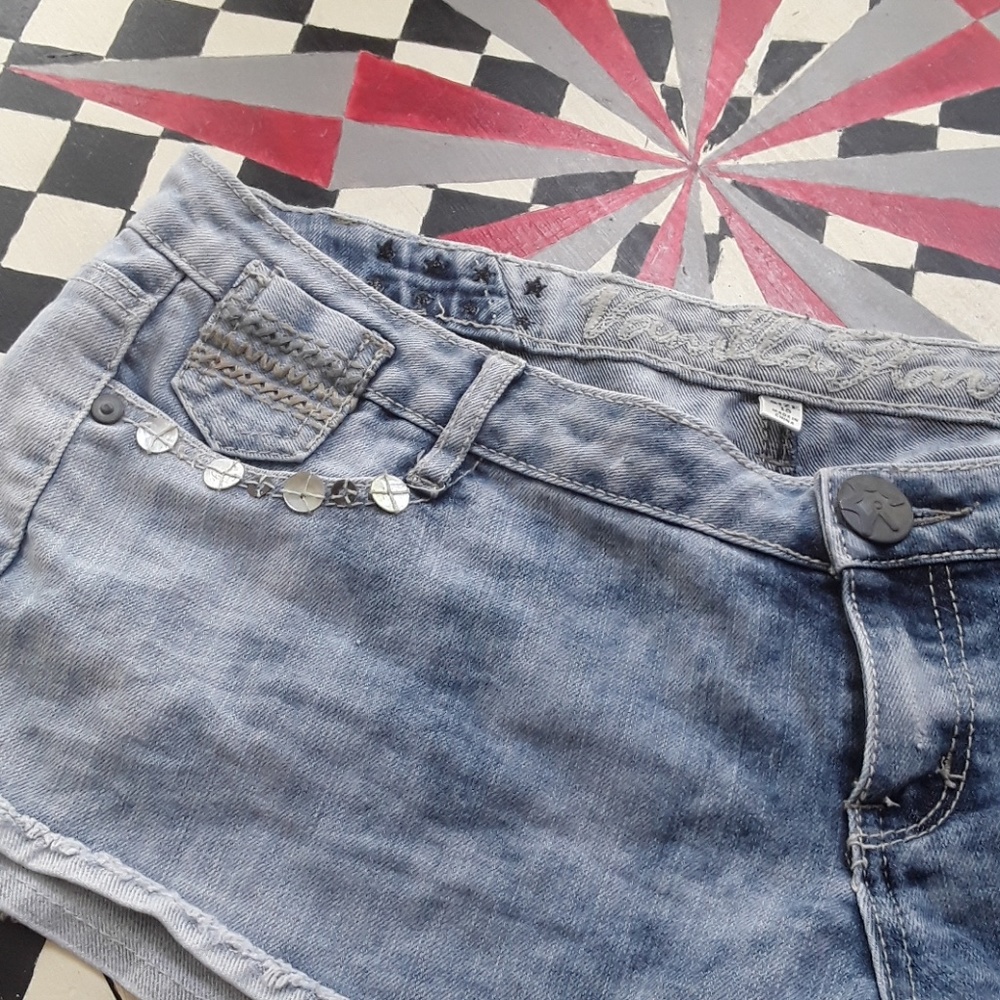 Vanilla Star jeans shorts sz 15 - Picture 3 of 7