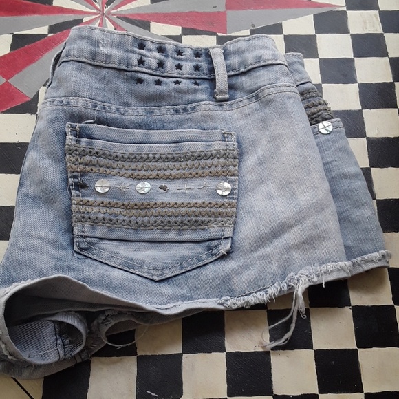 Vanilla Star jeans shorts sz 15 - Picture 7 of 7