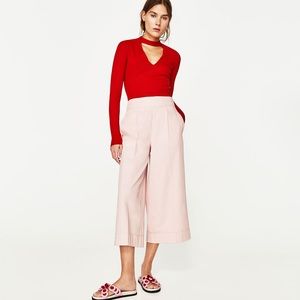 NWT Zara Peep Hole Top