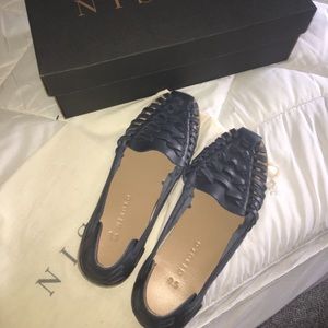 Nisolo Ecuador Hauarache Sandal Indigo, 8.5