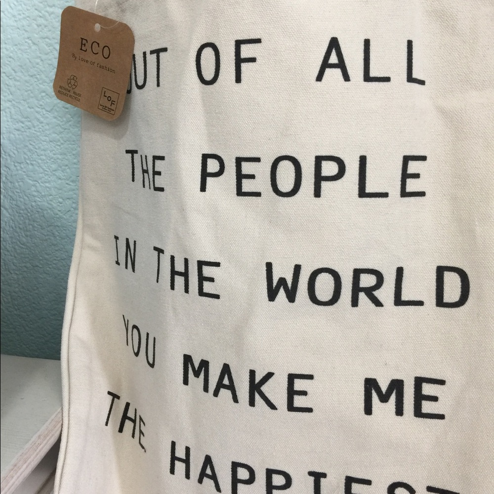 NWT canvas bag