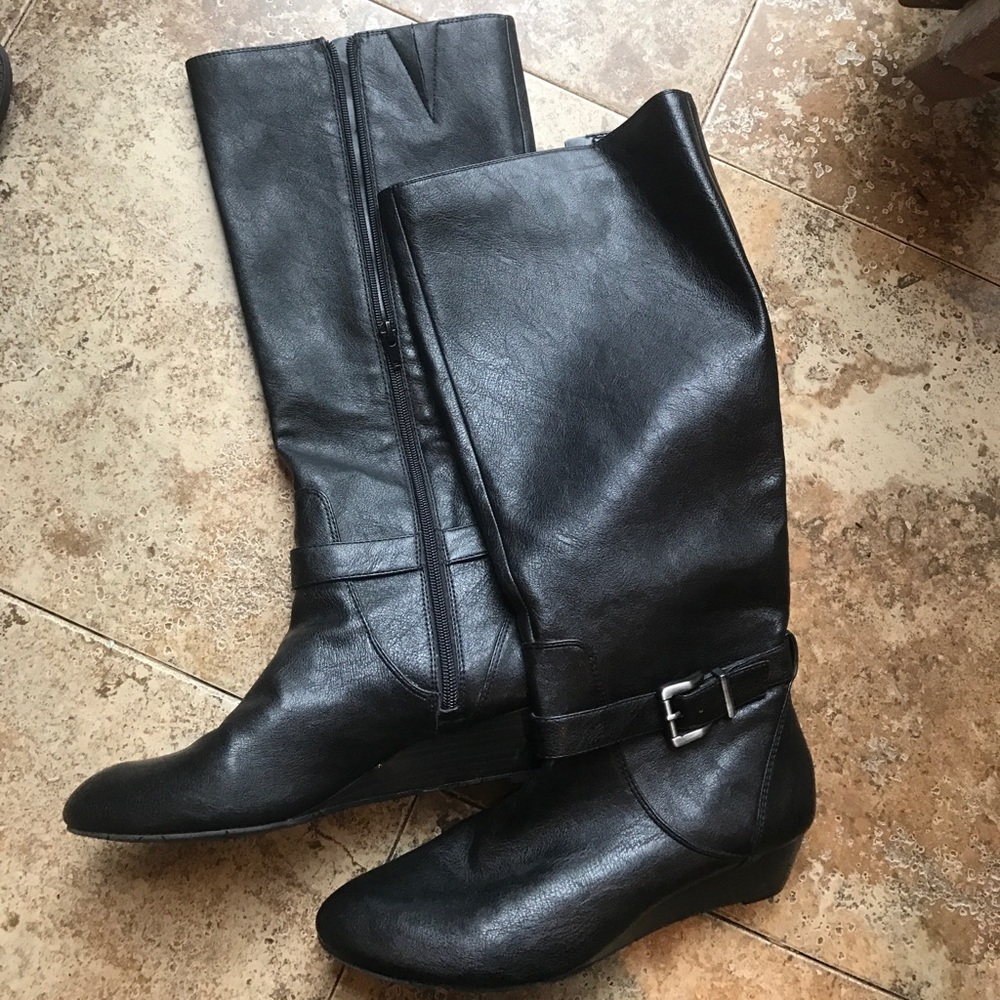 Jessica Simpson Knee High Black Boots