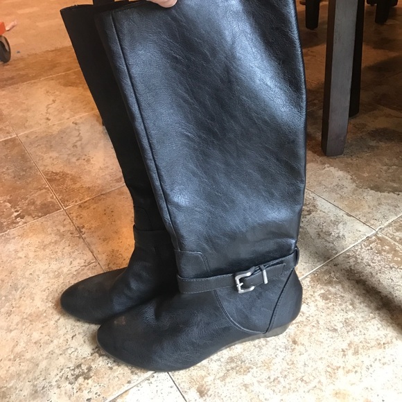 Jessica Simpson Knee High Black Boots - Picture 4 of 6