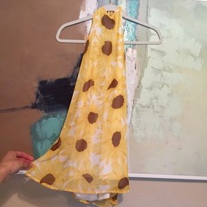 Show Me Your Mumu Sunflower Katy Halter Dress