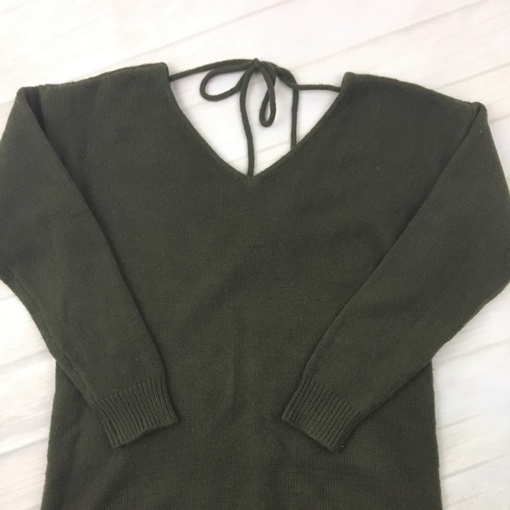 Market and Spruce V Tunic Sweater