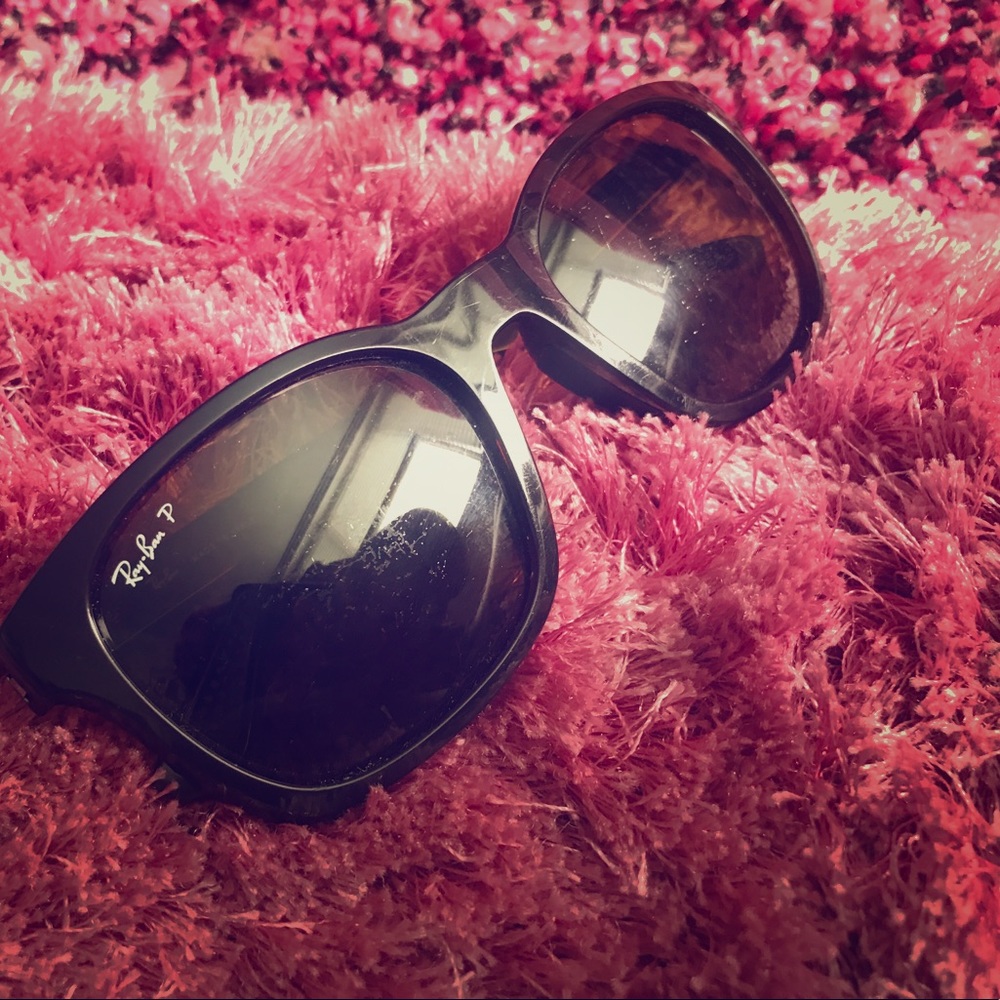 Ray Ban Brown Polarized Sunglasses 😎