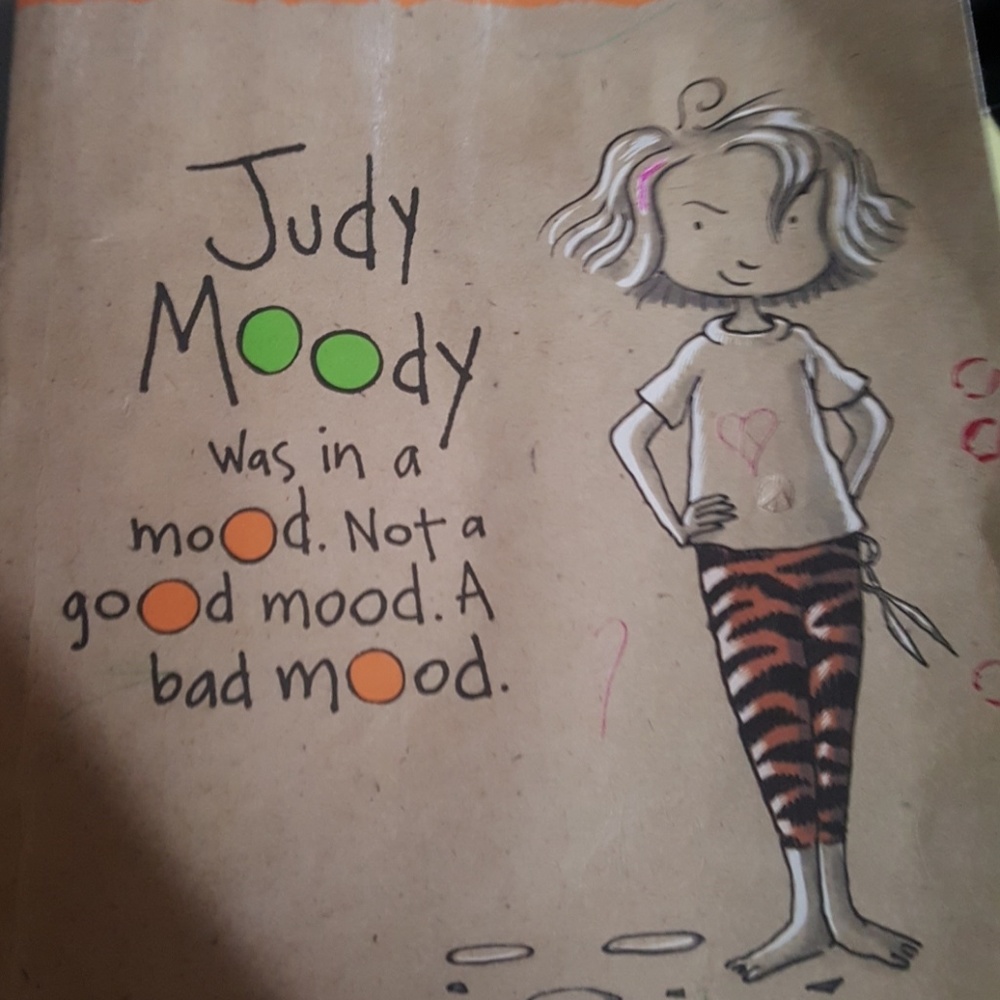 Judymoody was in a mood.not a good mood a bad mood