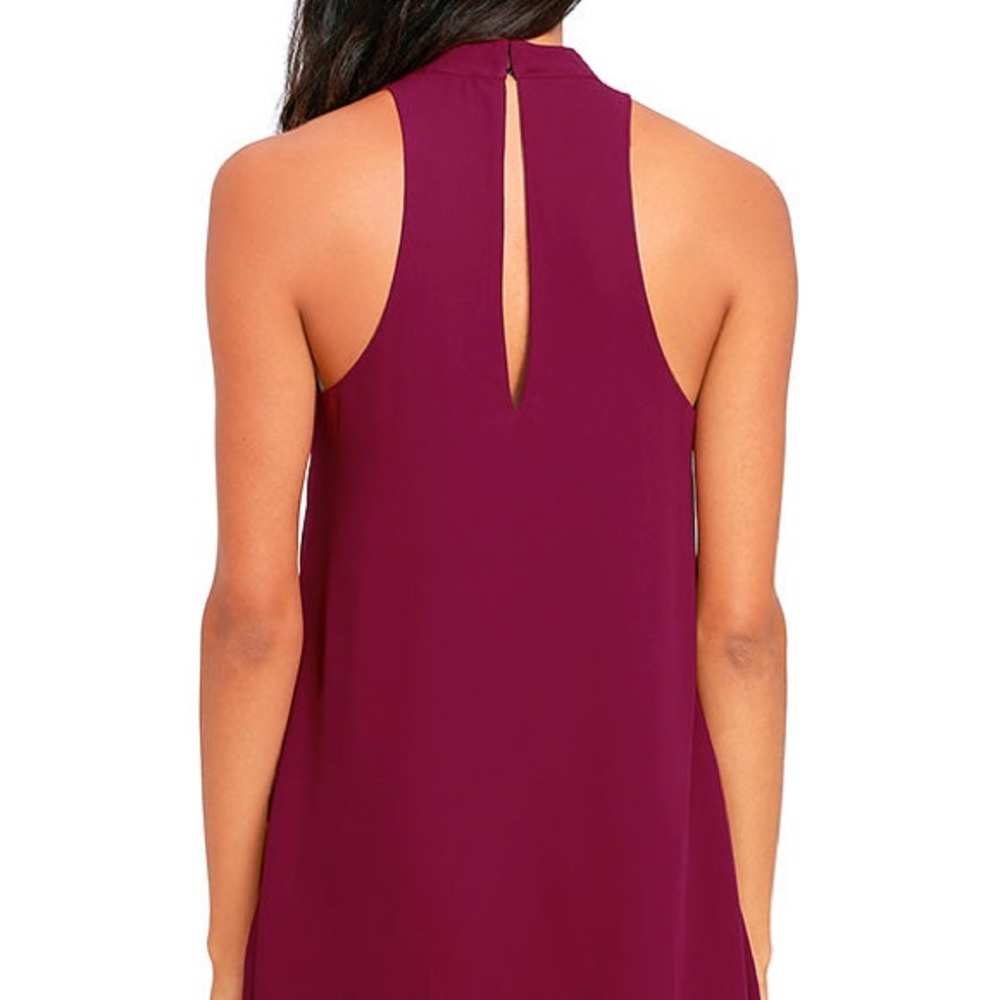Magenta dress from Lulu's