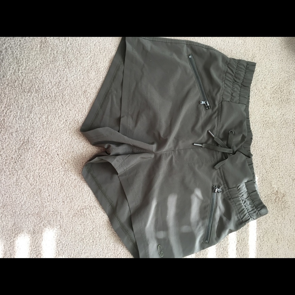 Green shorts
