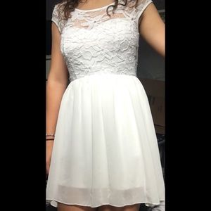 Floral Backless Dress