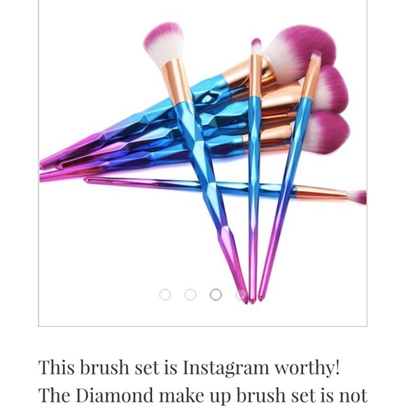 Diamond Makeup Brush Set - Picture 3 of 4
