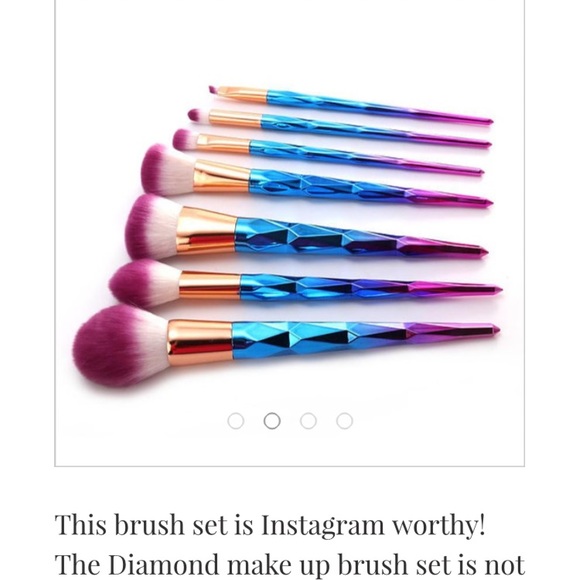 Diamond Makeup Brush Set - Picture 4 of 4