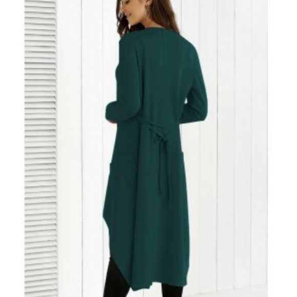 Green Duster Jacket - Picture 2 of 8