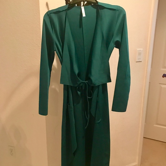 Green Duster Jacket - Picture 5 of 8
