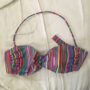 Bandeau bikini top