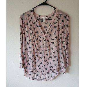 H&M Pattern bird top
