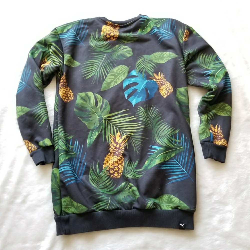 SOLD**Puma Pineapple Sweatshirt!! - Picture 2 of 6