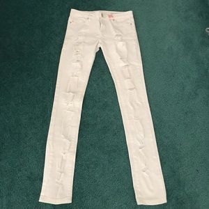 BLANKNYC white ripped jeans