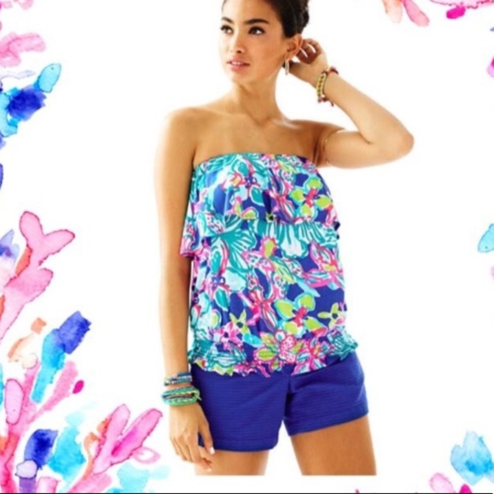 Lilly Pulitzer NWOT summer tube top!
