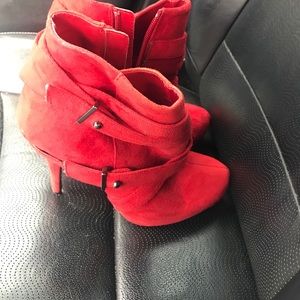 Red boot heels