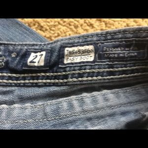 Miss me jeans size 27 easy boot short