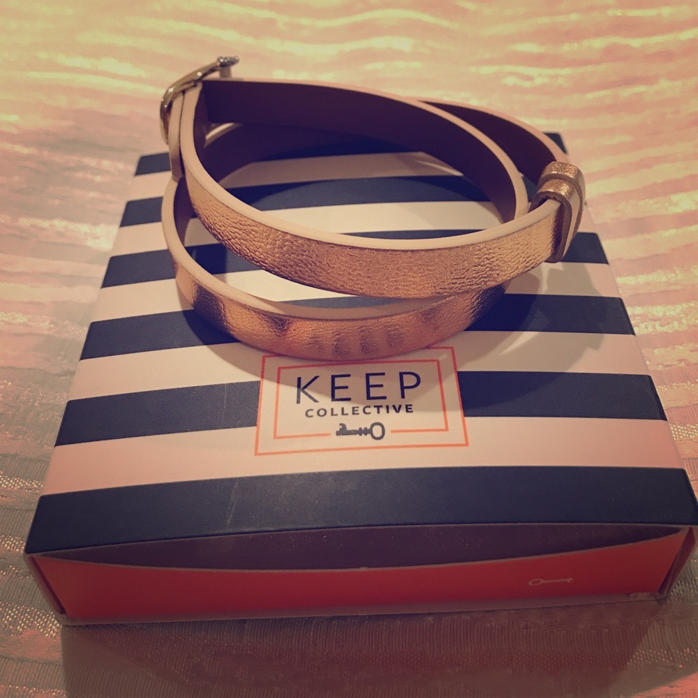 Keep Collective Double Band Copper/Brown ⭐️