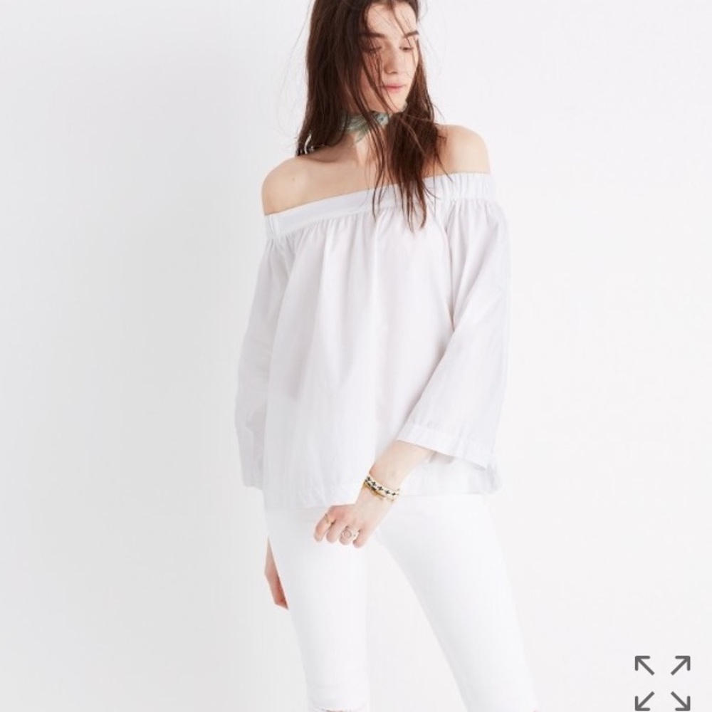 Madewell Clean Off-the-Shoulder Top