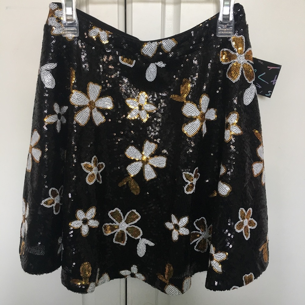 Nasty Gal Daisy Disco Sequin Skirt