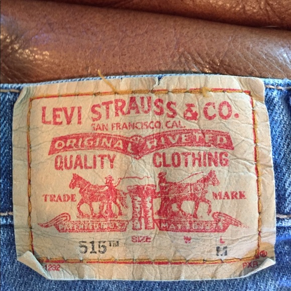 Embellished 515 Levi cutoff shorts - Picture 3 of 5