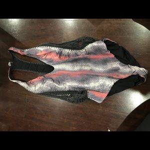 One piece bathing suit