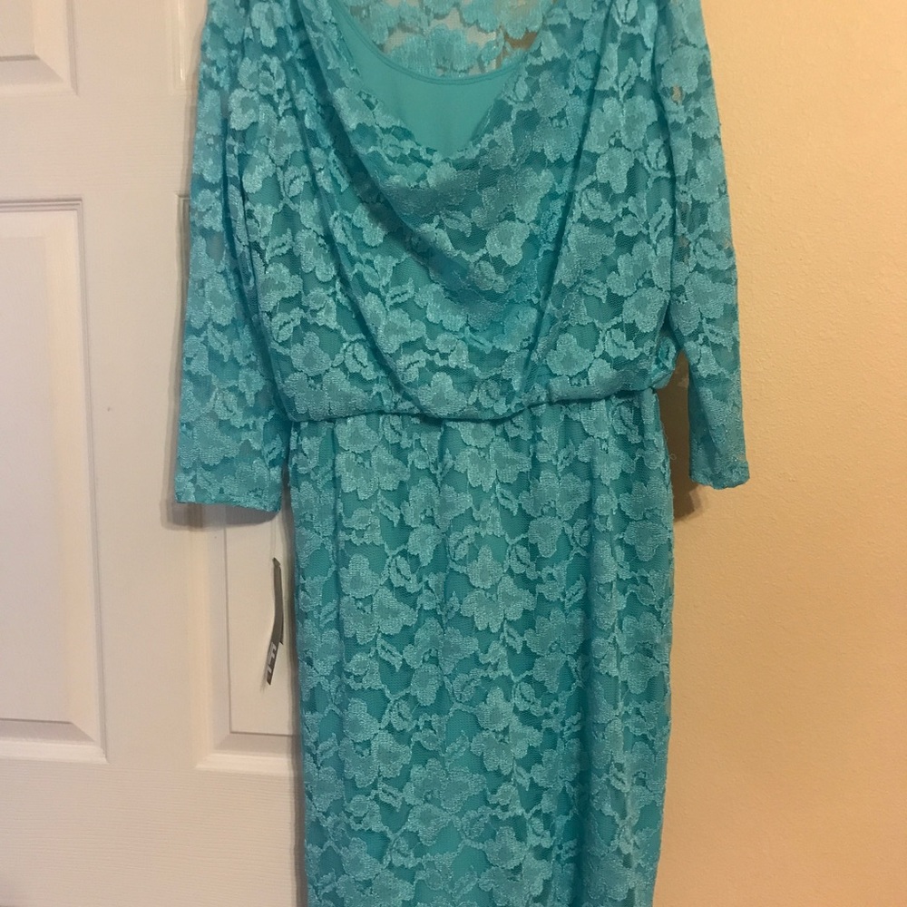 Beautiful teal dress size 16