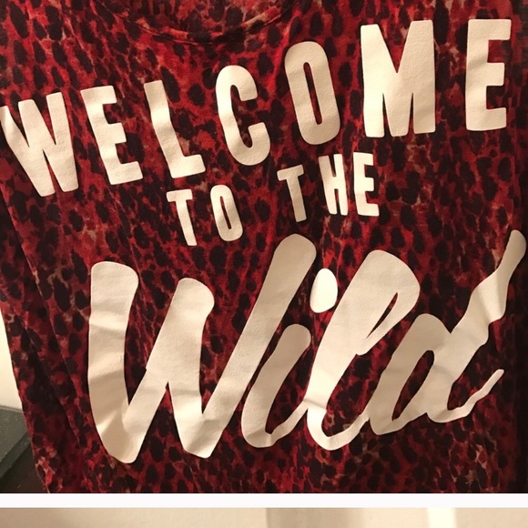 Jac Vanek "WELCOME TO THE WILD" Tank RARE - Picture 2 of 6