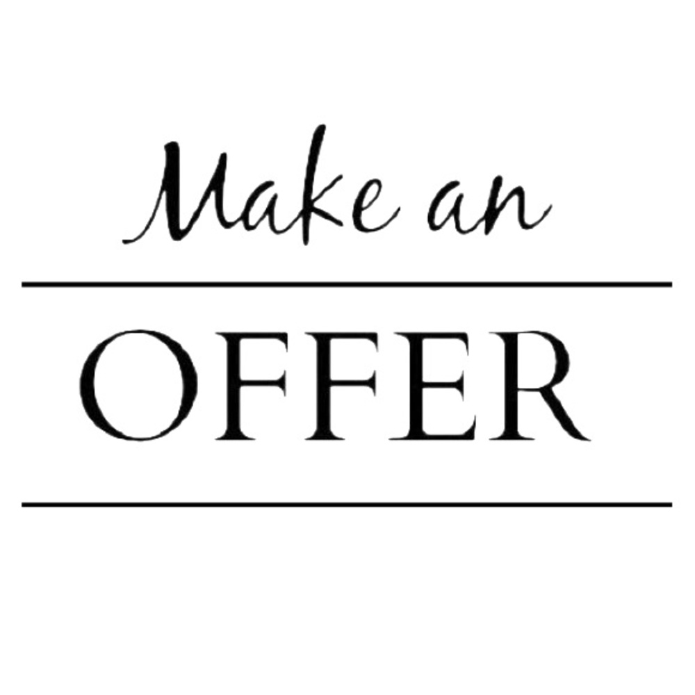 Open to reasonable offers!