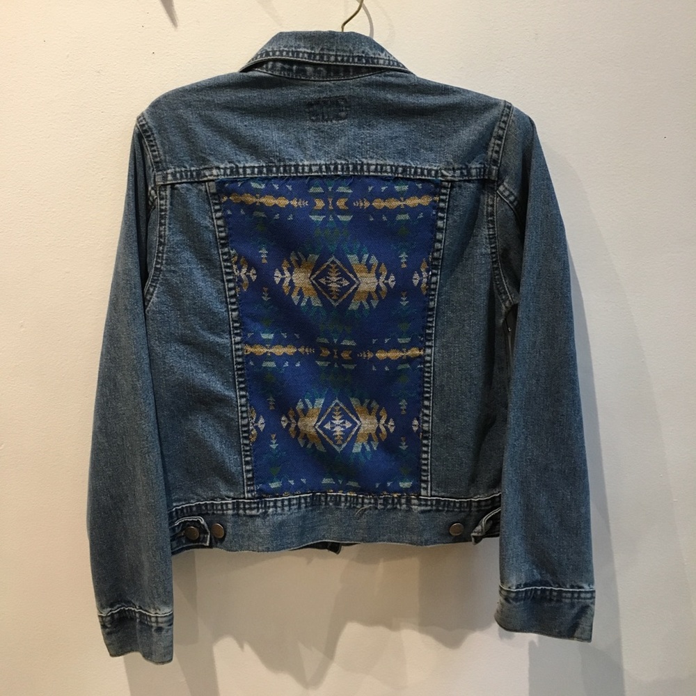 Vintage Jacket W/ Genuine Pendleton Wool Panel