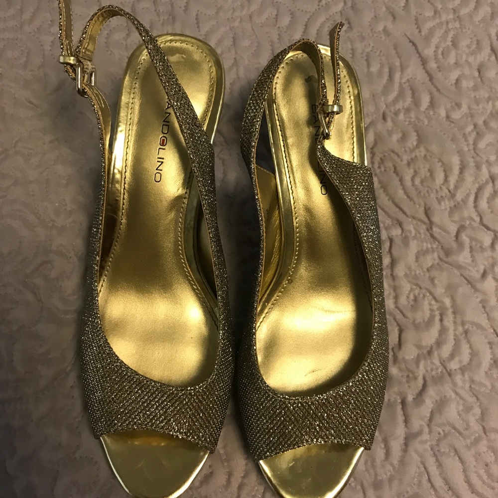 Bandolino Heels (Gold)