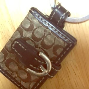 Coach keychain